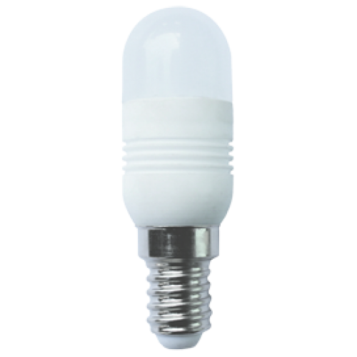Лампа светодиодная для холодильника и швейных машин Ecola T25 LED Micro 3,3W 220V E14 4000K 270° 72×23мм